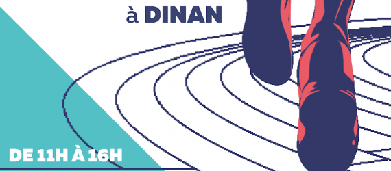 affiche dinan agglo inauguration du stade d'athlétisme